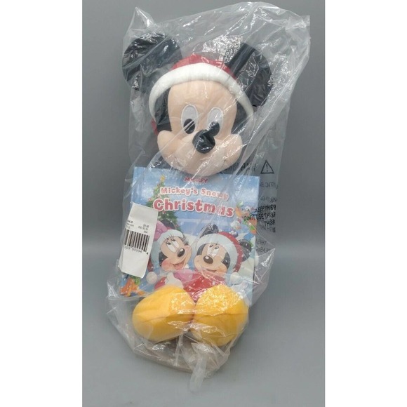 Kohls Cares Toys Kohls Cares Mickeys Snowy Christmas 3in Plush Book Disney Mickey Mouse Nwt